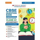 Oswaal CBSE Question Bank Class 12 Accountancy, Chapterwise and Topicwise Solved Papers For Board Exams 2025