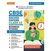 Oswaal CBSE Question Bank Class 12 Business Studies, Chapterwise and Topicwise Solved Papers For Board Exams 2025