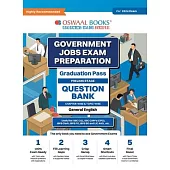 Oswaal Government Exams Question Bank Graduation Pass General English for 2024 Exam