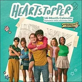 Heartstopper 16-Month 2024-2025 Wall Calendar with Bonus Poster and Love Notes