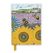 Kate Heiss: Sunflower Fields (Foiled Blank Journal)
