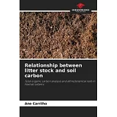 Relationship between litter stock and soil carbon