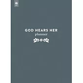 God Hears Her Undated Weekly Planner: Inspirational Christian Planner