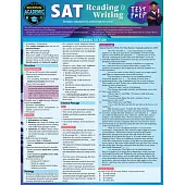 SAT Reading & Writing Test Prep: A Quickstudy Laminated Reference Guide