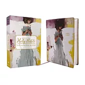 Nrsvue, Holy Bible, Anne Neilson Fine Art Series, Leathersoft, Multi-Purple, Comfort Print