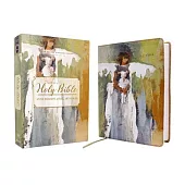 Nrsvue, Holy Bible, Anne Neilson Fine Art Series, Leathersoft, Multi-Color, Comfort Print