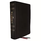 MacArthur Study Bible 2nd Edition: Unleashing God’s Truth One Verse at a Time (Lsb, Black Genuine Leather, Comfort Print)