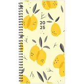 2025 3.5 X 6.5 Citrus Grove Softcover Weekly Spiral Planner