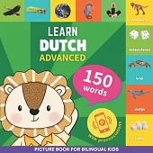Learn dutch - 150 words with pronunciations - Advanced: Picture book for bilingual kids