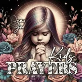 Kids Prayers Coloring Book for Adults: Spiritual Coloring Book Grayscale praying kids Coloring Book Meditation Awareness