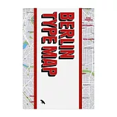Berlin Type Map: Architectural Lettering of Berlin Guide