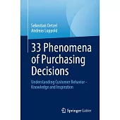 33 Phenomena of Purchasing Decisions: Understanding Customer Behavior - Knowledge and Inspiration