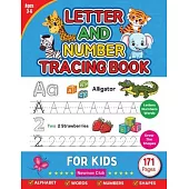 Letter and Number Tracing Book