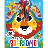 魔髮故事硬頁遊戲書：獅子 (附捲髮彩帶) Hairy-tales Roarsome! (Hairy-tales Ribbon Bow Board Books)