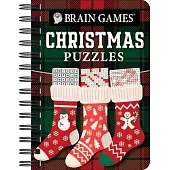 Brain Games - To Go - Christmas Puzzles (Stocking Cover): Volume 3