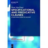 Specificational and Predicative Clauses: A Functional-Cognitive Account
