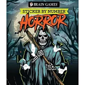 Brain Games - Sticker by Number: Horror