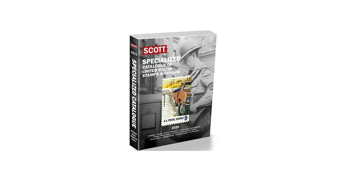 博客來2025 Scott Us Specialized Catalogue of the United States Stamps