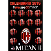 年曆 AC MILAN 2016 (3D立體)