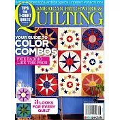 AMERICAN PATCHWORK & QUILTING 6月號/2016