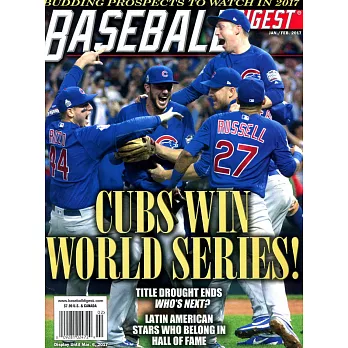 Baseball Digest Vol.76 No.1 1-2月號/2017