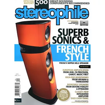 stereophile Vol.40 No.4 4月號/2017