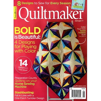 Quiltmaker 第176期 7-8月號/2017