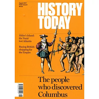 History Today Vol.67 No.8 8月號/2017