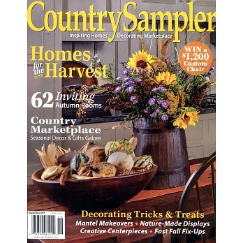 Country Sampler Vol.34 No.5 9月號/2017