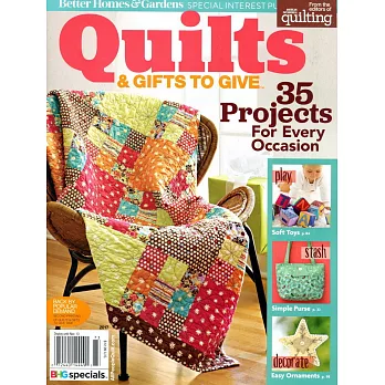 BHG Spcl:手工藝 Quilts & GIFTS TO GIVE 2017