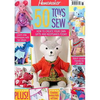 Homemaker Craft Series 50 TOYS TO SEW