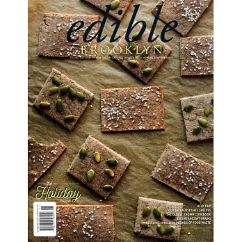 edible BROOKLYN 第51期 11-12月號/2017
