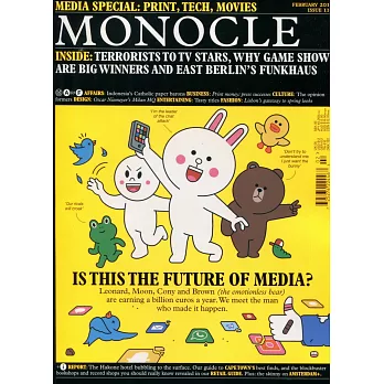 MONOCLE 第110期 2月號/2018