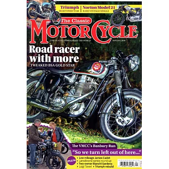 The Classic MOTORCYCLE 8月號/2018