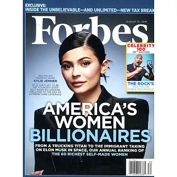 FORBES 8月31日/2018