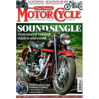 The Classic MOTORCYCLE 10月號/2018