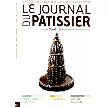 LE JOURNAL DU PATISSIER 第444期 10-11月號/2018