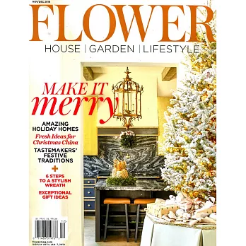flower magazine 11-12月號/2018