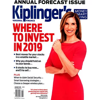 Kiplinger’s PERSONAL FINANCE 1月號/2019