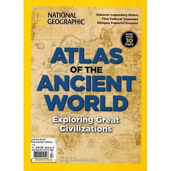 國家地理雜誌 特刊 ATLAS OF THE ANCIENT WORLD