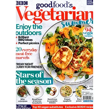 BBC goodfood’s HOME COOKING SERIES Vegetarian 夏季號/2019