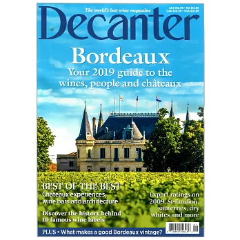 Decanter Special Bordeaux 2019