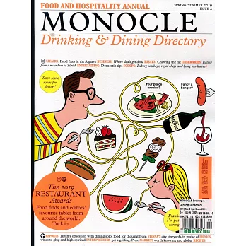 MONOCLE Drinking & Dining Directory 第2期 春夏號/2019