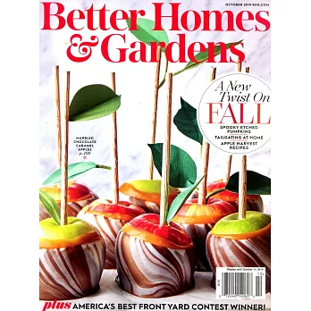 Better Homes and Gardens : 10月號/2019