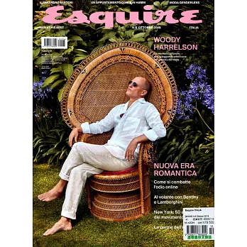 Esquire 義大利版 第6期 10月號/2019