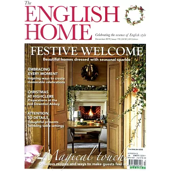 The ENGLISH HOME 第178期 12月號/2019