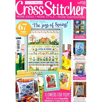 Cross Stitcher 英國版 第354期 3月號/2020
