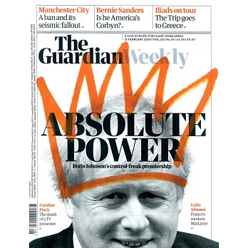 the guardian weekly Vol.202 No.10 2月21日/2020
