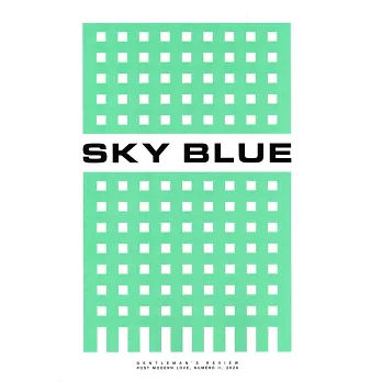 SKY BLUE 第1期 春夏號/2020
