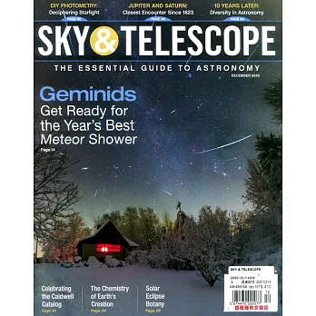 SKY & TELESCOPE 12月號/2020